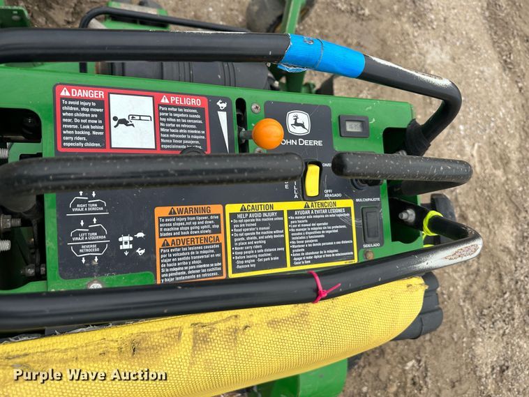 image for item LN9157 (4) John Deere ZTR lawn mowers