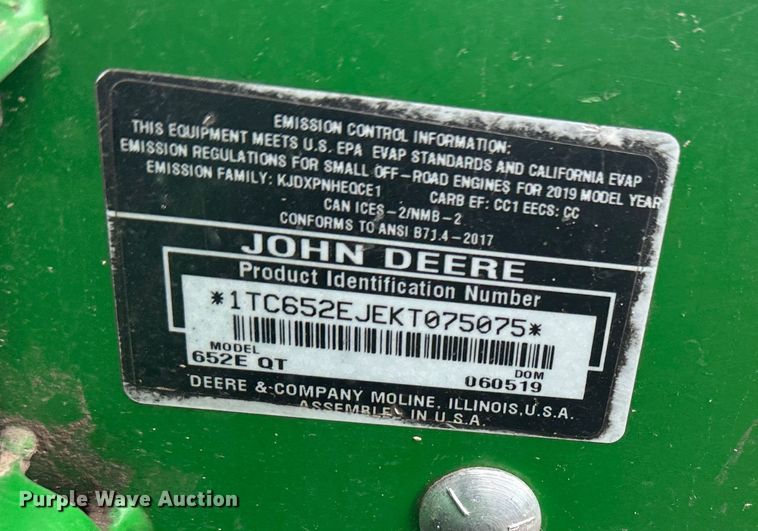 image for item LN9157 (4) John Deere ZTR lawn mowers
