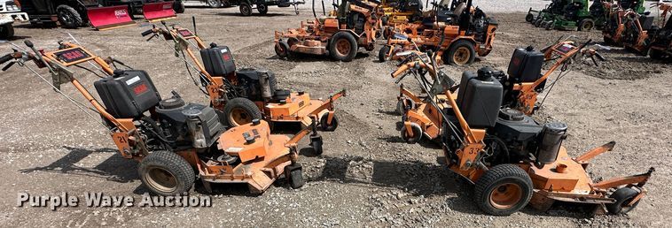 image for item LN9158 (4) Scag Advantage 36 ZTR lawn mowers