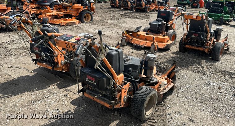 image for item LN9158 (4) Scag Advantage 36 ZTR lawn mowers