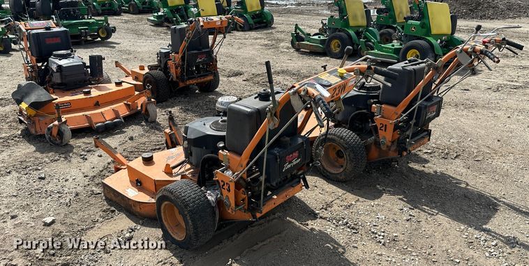 image for item LN9158 (4) Scag Advantage 36 ZTR lawn mowers