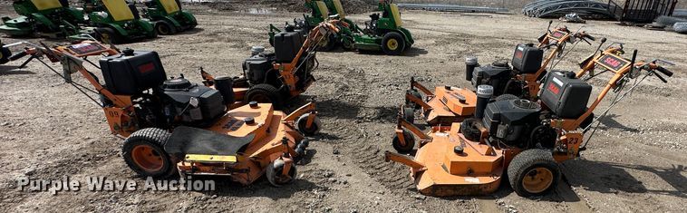 image for item LN9158 (4) Scag Advantage 36 ZTR lawn mowers