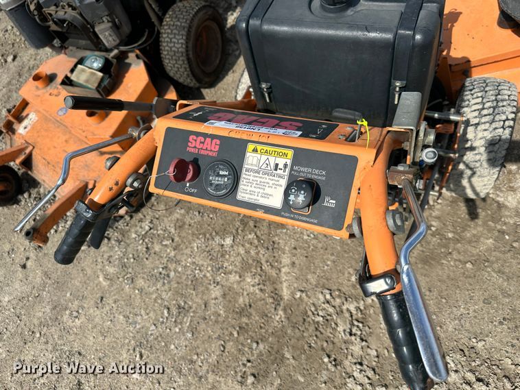 image for item LN9158 (4) Scag Advantage 36 ZTR lawn mowers