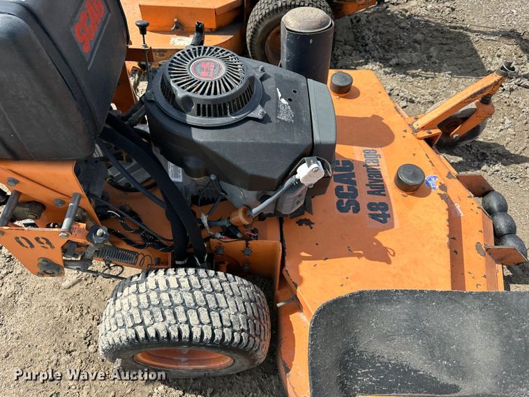 image for item LN9158 (4) Scag Advantage 36 ZTR lawn mowers