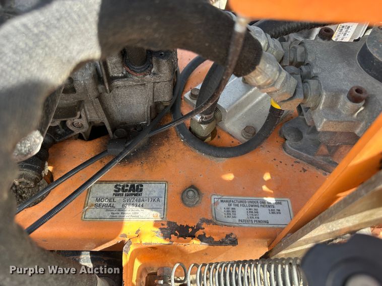 image for item LN9158 (4) Scag Advantage 36 ZTR lawn mowers