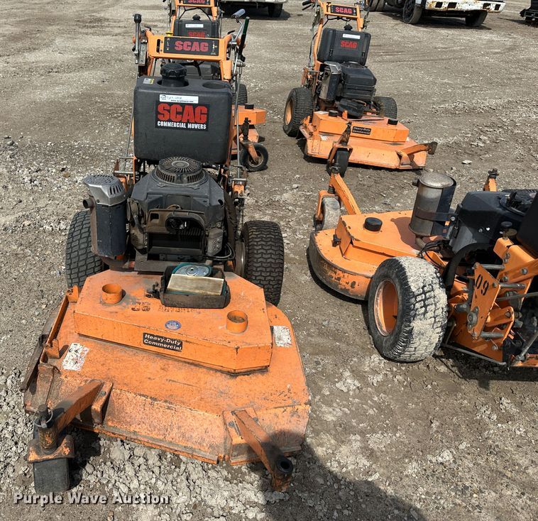 image for item LN9158 (4) Scag Advantage 36 ZTR lawn mowers