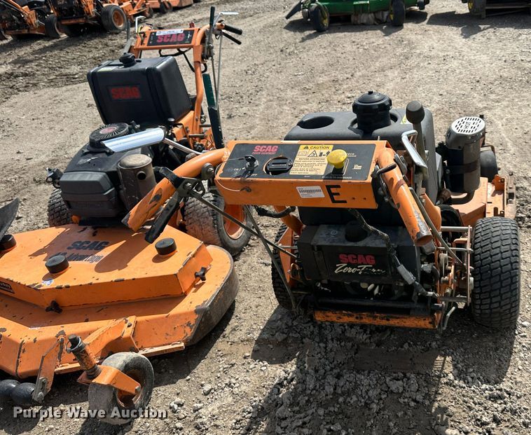 image for item LN9158 (4) Scag Advantage 36 ZTR lawn mowers