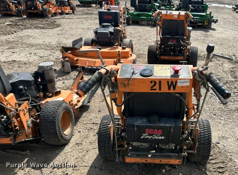 image for item LN9158 (4) Scag Advantage 36 ZTR lawn mowers