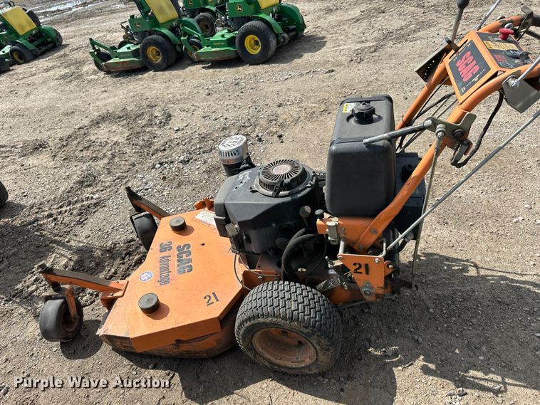 image for item LN9158 (4) Scag Advantage 36 ZTR lawn mowers