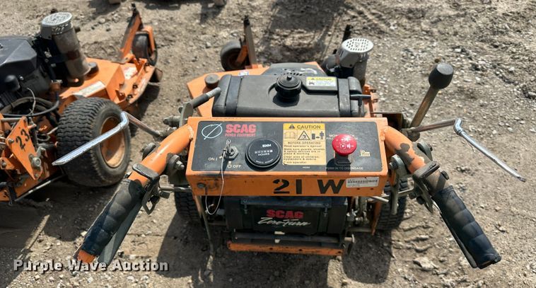 image for item LN9158 (4) Scag Advantage 36 ZTR lawn mowers