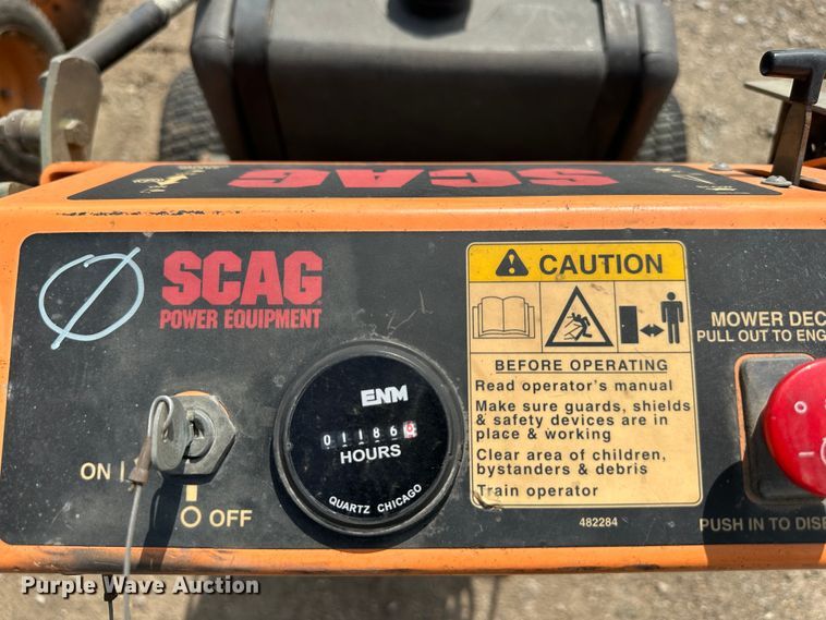 image for item LN9158 (4) Scag Advantage 36 ZTR lawn mowers