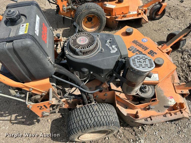 image for item LN9158 (4) Scag Advantage 36 ZTR lawn mowers