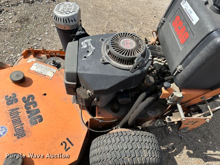 image for item LN9158 (4) Scag Advantage 36 ZTR lawn mowers
