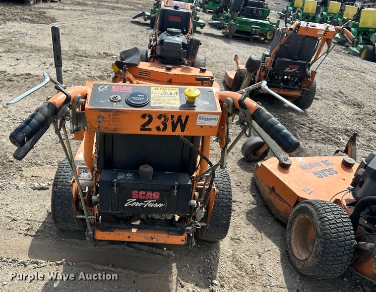 image for item LN9158 (4) Scag Advantage 36 ZTR lawn mowers