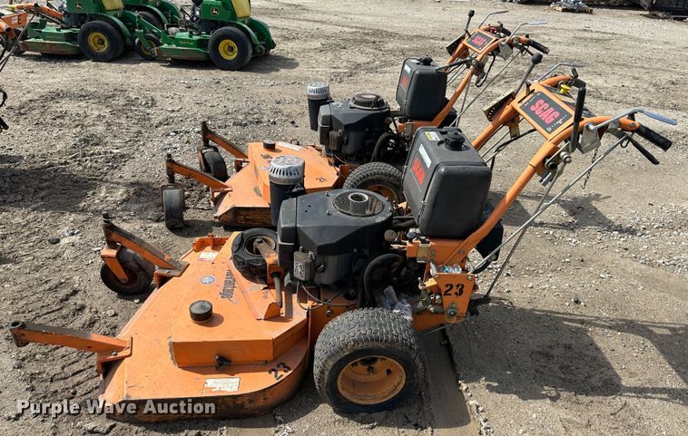 image for item LN9158 (4) Scag Advantage 36 ZTR lawn mowers