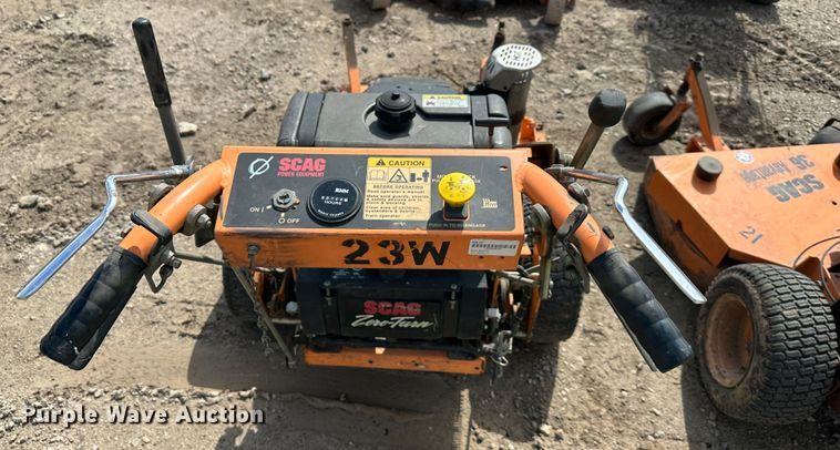 image for item LN9158 (4) Scag Advantage 36 ZTR lawn mowers