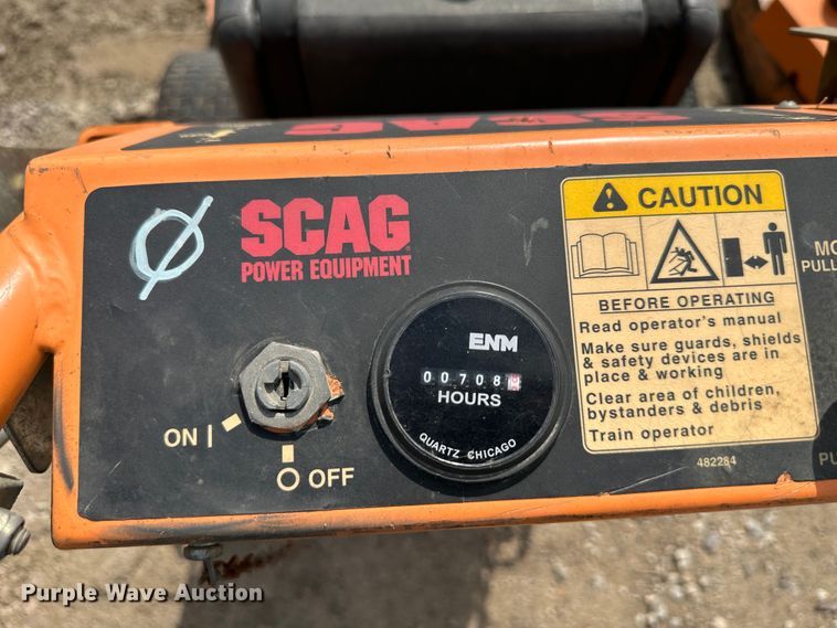 image for item LN9158 (4) Scag Advantage 36 ZTR lawn mowers