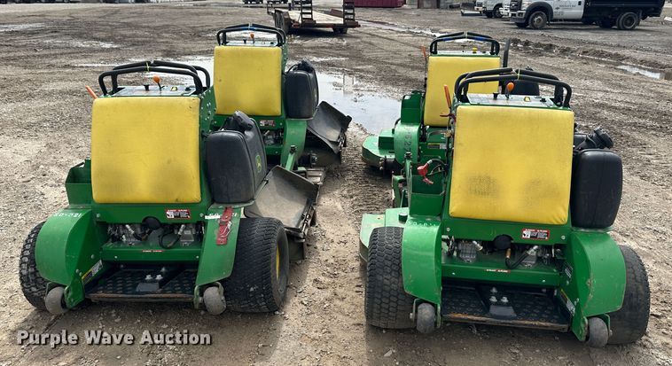 image for item LN9165 (4) John Deere ZTR lawn mowers