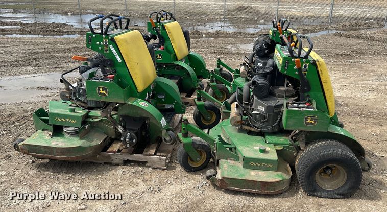 image for item LN9165 (4) John Deere ZTR lawn mowers