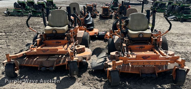 image for item LN9169 (4) Scag ZTR lawn mowers