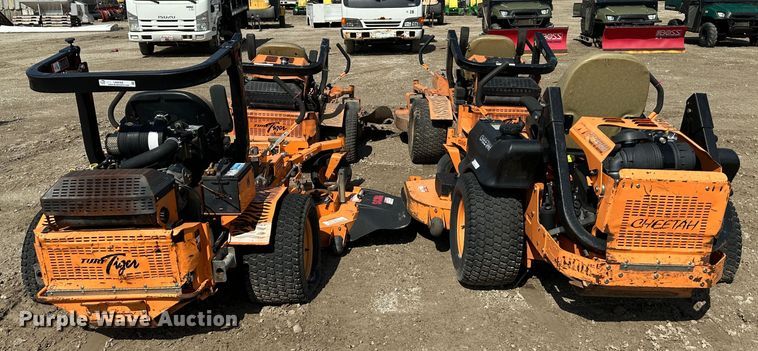 image for item LN9169 (4) Scag ZTR lawn mowers