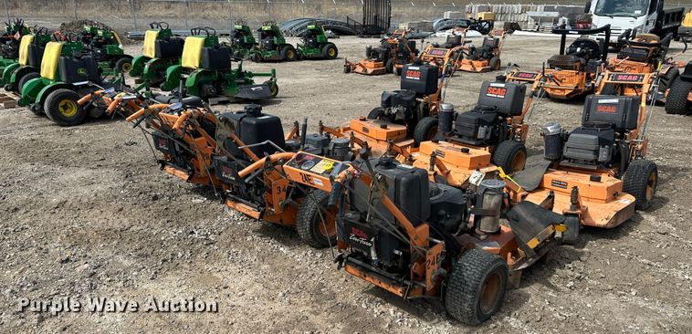 image for item LN9170 (6) Scag Advantage 36 ZTR lawn mowers