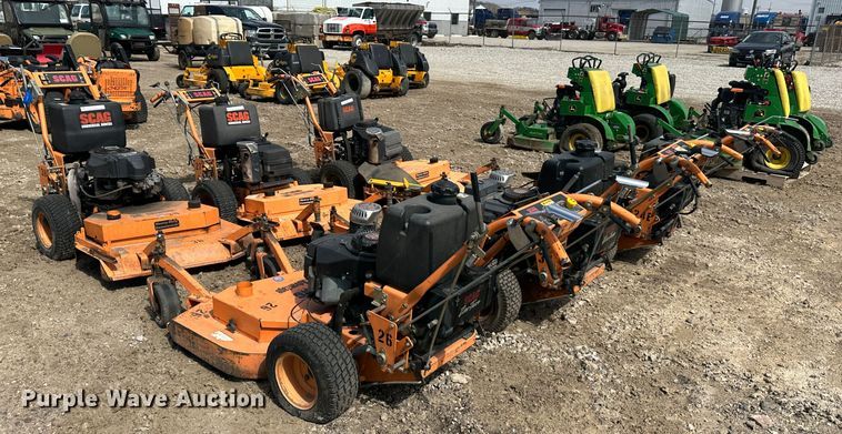 image for item LN9170 (6) Scag Advantage 36 ZTR lawn mowers