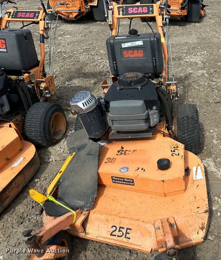 image for item LN9170 (6) Scag Advantage 36 ZTR lawn mowers