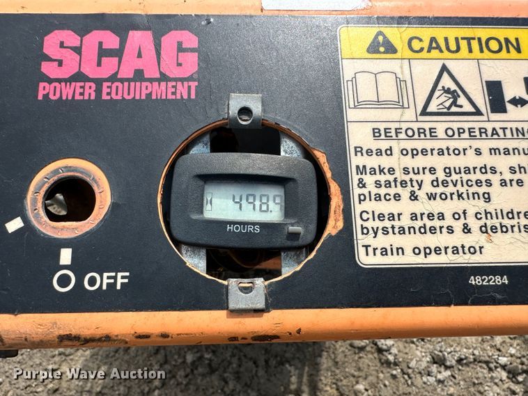 image for item LN9170 (6) Scag Advantage 36 ZTR lawn mowers