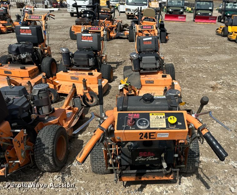 image for item LN9170 (6) Scag Advantage 36 ZTR lawn mowers