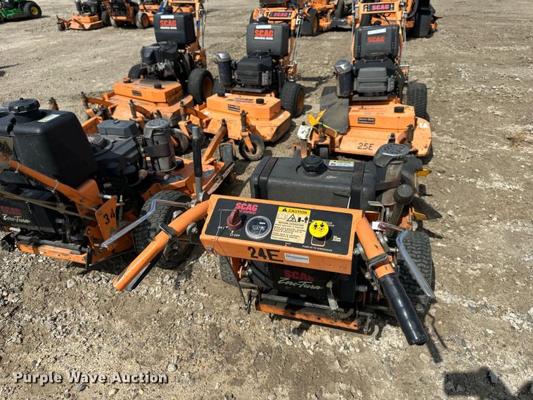 image for item LN9170 (6) Scag Advantage 36 ZTR lawn mowers