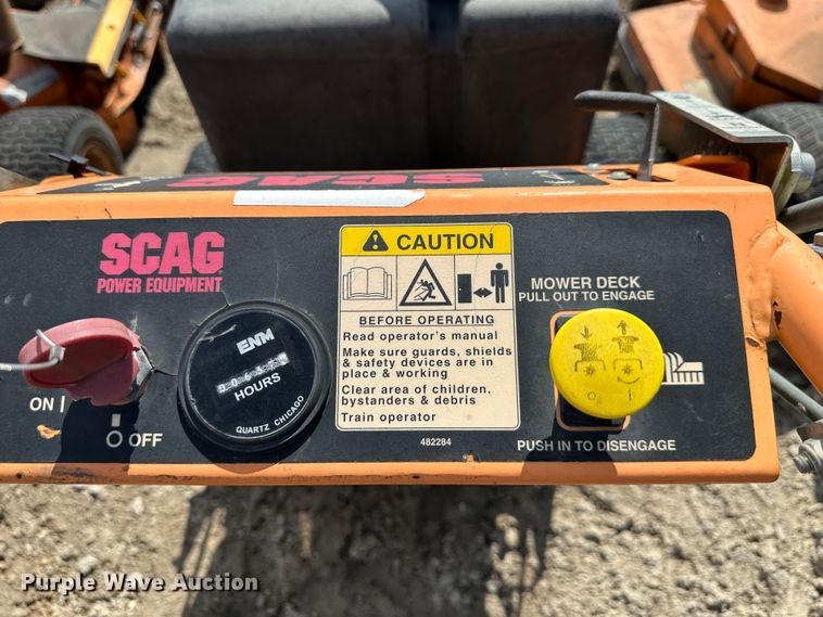 image for item LN9170 (6) Scag Advantage 36 ZTR lawn mowers