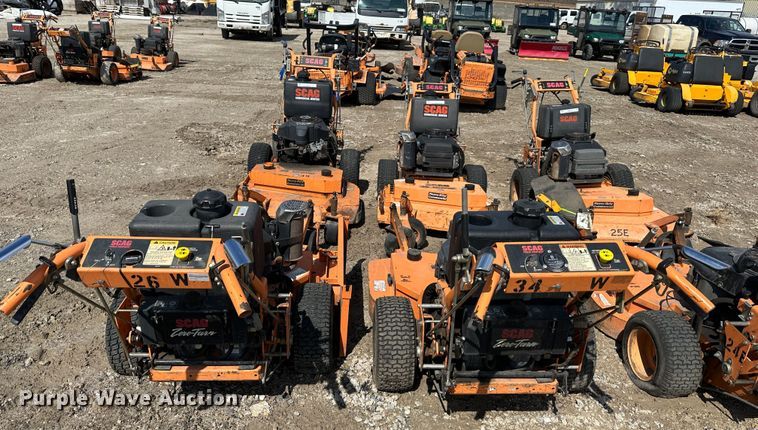 image for item LN9170 (6) Scag Advantage 36 ZTR lawn mowers