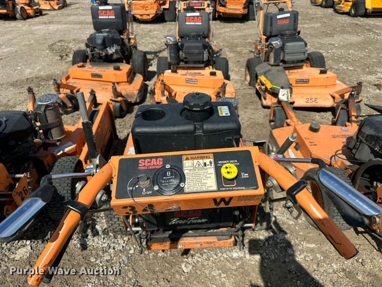 image for item LN9170 (6) Scag Advantage 36 ZTR lawn mowers