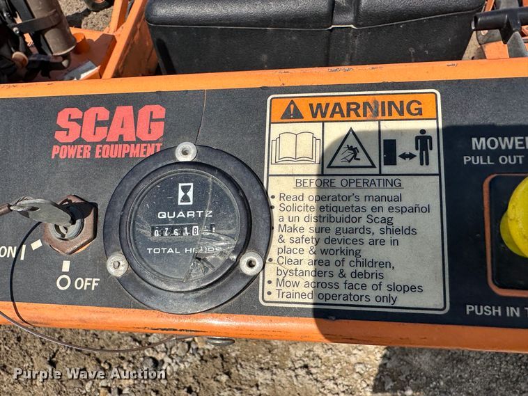 image for item LN9170 (6) Scag Advantage 36 ZTR lawn mowers