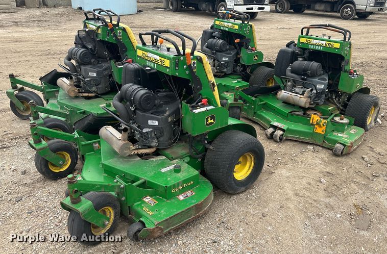 image for item LN9171 (4) John Deere 652E ZTR lawn mowers