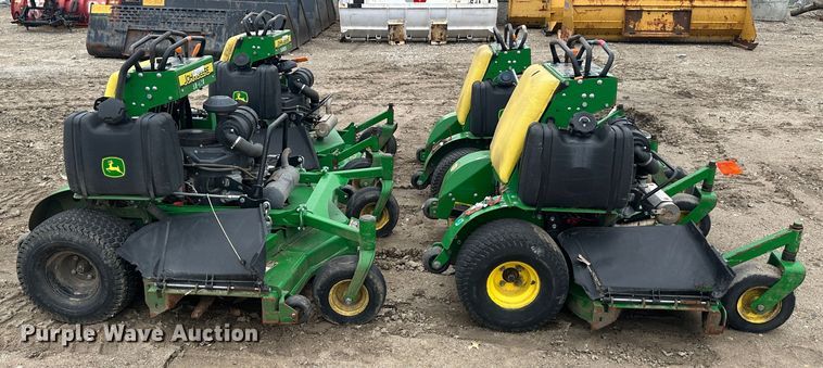 image for item LN9172 (4) John Deere ZTR lawn mowers