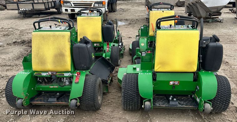 image for item LN9172 (4) John Deere ZTR lawn mowers