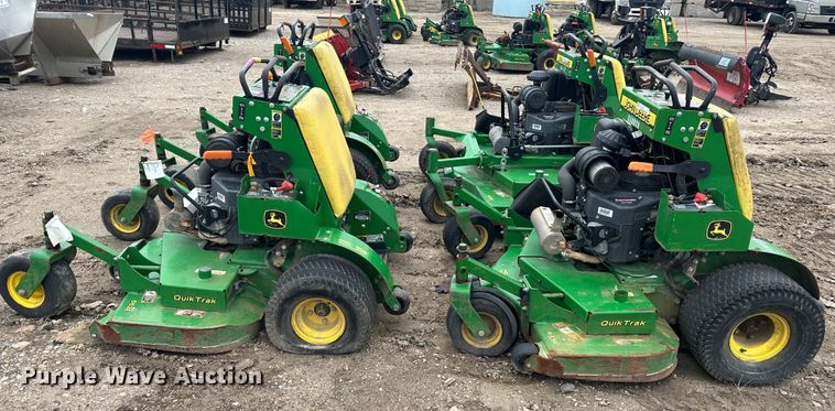image for item LN9172 (4) John Deere ZTR lawn mowers