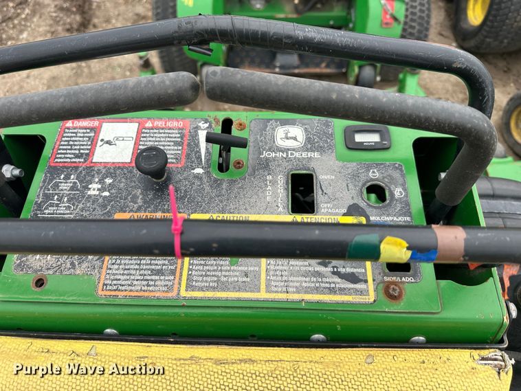 image for item LN9172 (4) John Deere ZTR lawn mowers