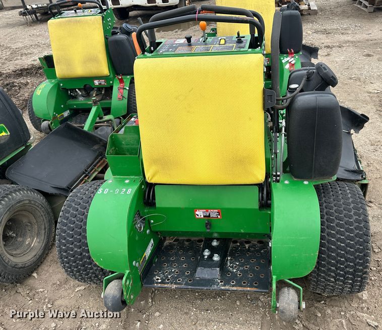 image for item LN9172 (4) John Deere ZTR lawn mowers