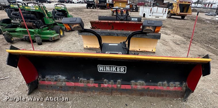 image for item LN9173 Hiniker  snow plow