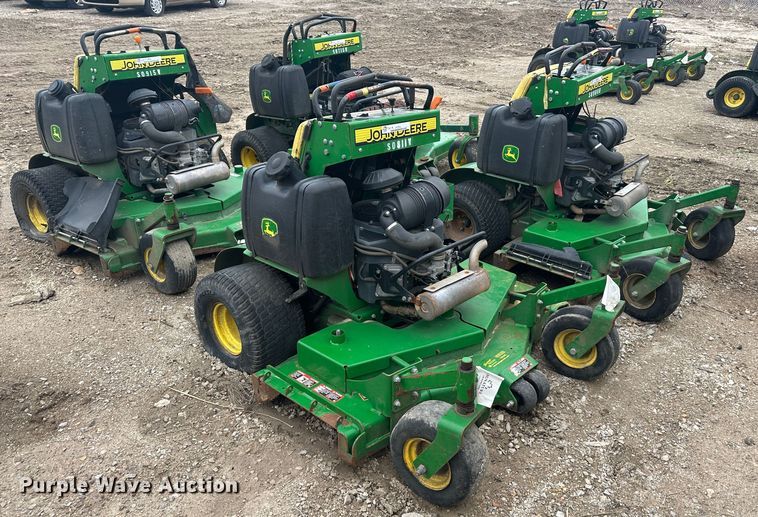 image for item LN9176 (4) John Deere ZTR lawn mowers