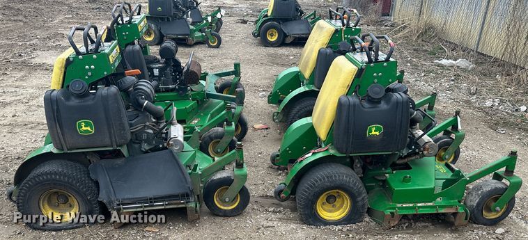 image for item LN9176 (4) John Deere ZTR lawn mowers