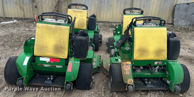 image for item LN9176 (4) John Deere ZTR lawn mowers