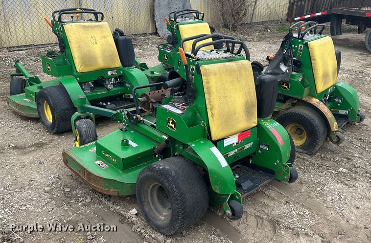 image for item LN9176 (4) John Deere ZTR lawn mowers