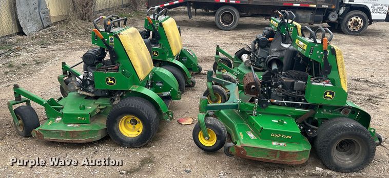 image for item LN9176 (4) John Deere ZTR lawn mowers