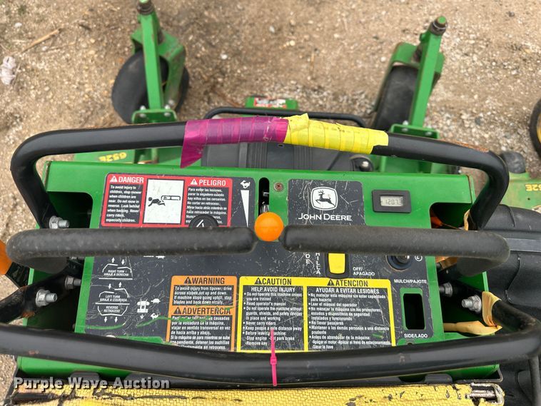 image for item LN9176 (4) John Deere ZTR lawn mowers