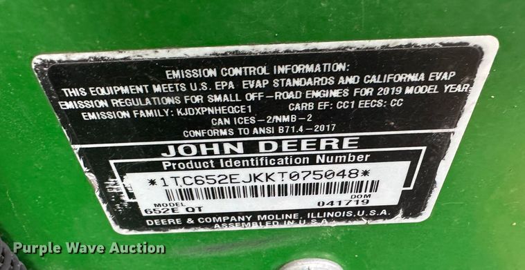 image for item LN9176 (4) John Deere ZTR lawn mowers