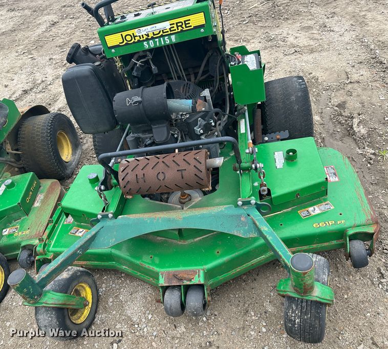 image for item LN9176 (4) John Deere ZTR lawn mowers